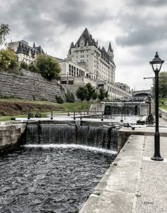 Chateau Laurier and Locks