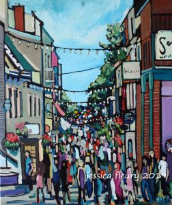The Streets of Quebec City [SOLD]