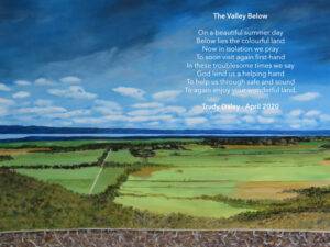 The Valley Below in Photo canvas