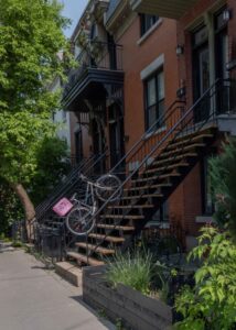Bicycle waiting on its rider