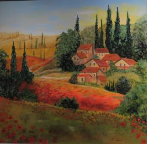 Tuscany Village in the Morning